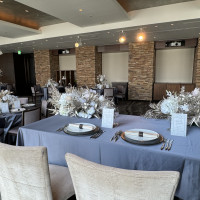 披露宴会場1。2人から見える景色。