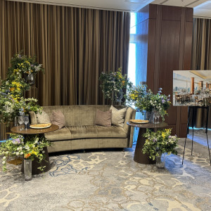 披露宴会場2。ソファを配置することも可能。|792911さんのストリングスホテル東京インターコンチネンタルの写真(2643358)