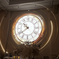 披露宴会場　内観　プロジェクションマッピング