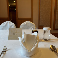 試食会場　ナフキン