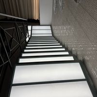 階段を降りる時の目線です