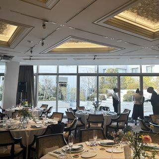 披露宴会場、ガーデン