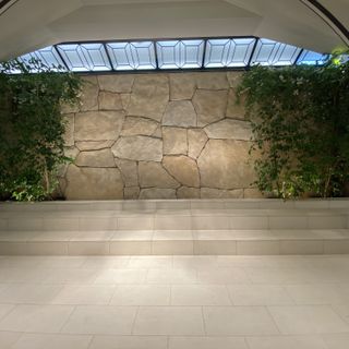 挙式会場の正面