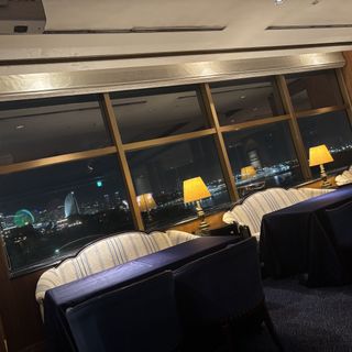 披露宴会場の夜景