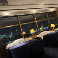 披露宴会場の夜景