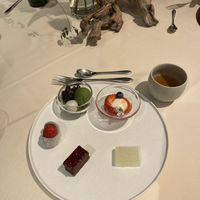 コース料理最後のデザート