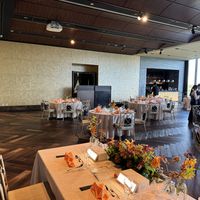見学時の披露宴会場です