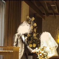 チャペル入場時です