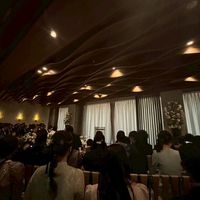 チャペル入場前です