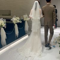 挙式の退場の様子