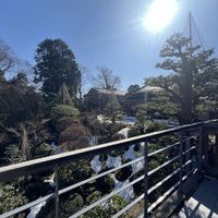 待合室にあるテラス