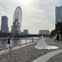 ロケーション撮影。