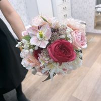 ブーケ赤