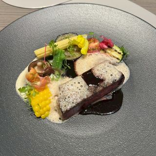 見学の際に出していただいた料理です