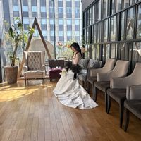 披露宴終了後にお見送りするロビーです
