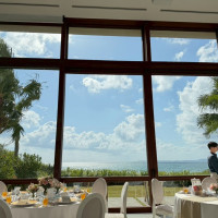 パーティー会場から見える景色