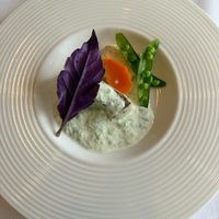 真鯛のマース煮　アーサー風味のヴァンブランソース