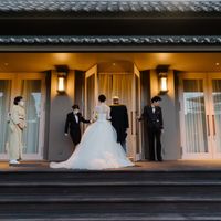 庭園からの入場