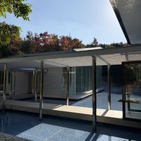 水のチャペルから披露宴会場までの道のりです。素敵です。