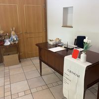 ウェルカムスペースのゲスト受付です。