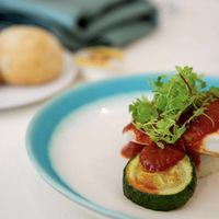 当日の魚料理はこんな感じです