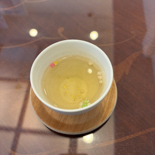 来場時に出してくださったお出汁
美味しかった～