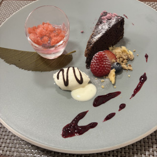 ゼリーとガトーショコラ