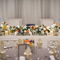 青・白イメージの少しレトロ感のある雰囲気