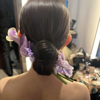 新婦ヘアスタイル