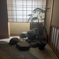 披露宴会場の花がすみ