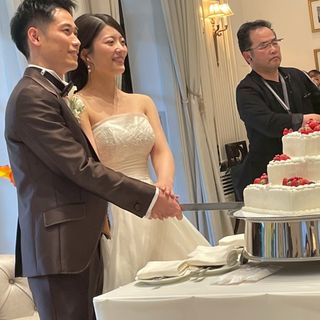 ケーキ入刀