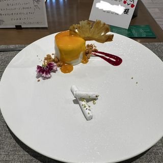 デザートです。