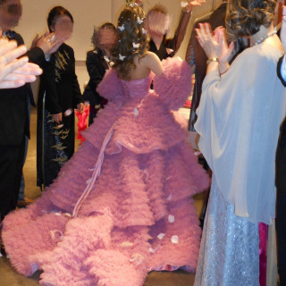 フェザーシャワーにした事で写真映え完璧でした