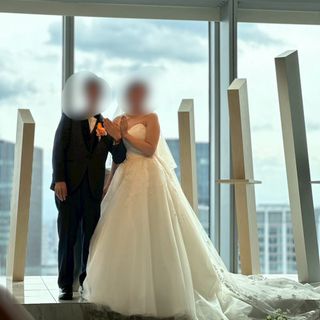 結婚指輪披露