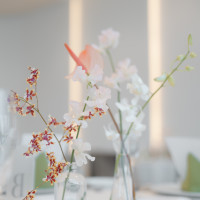 ゲストテーブル装花