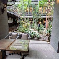 待合室からも緑が見えました