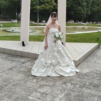 ガーデンでのアフターセレモニーです