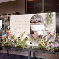 式場からお借りできるウェルカムボード