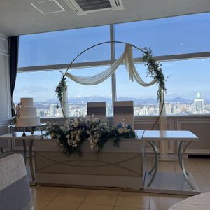 仙台を一望できる披露宴会場|798347さんのソラノワの写真(2662808)