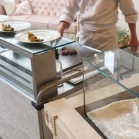 料理 目の前で調理してもらえる