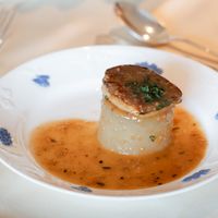 フォアグラのリテー大根添え