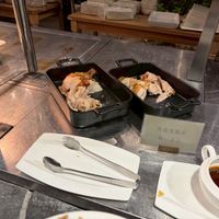 ビュッフェスタイルで、メニューの一つ。
自分でとるスタイル