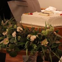 プラン内のウェディングケーキ