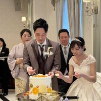 ケーキを準備
