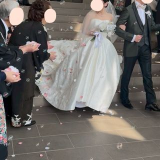 フラワーシャワー
シャボン玉もやった！