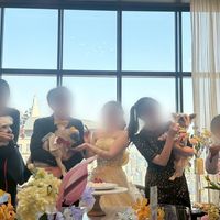 ゲストのわんちゃんにもドッグケーキを食べてもらいました