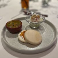 可愛らしい前菜3品