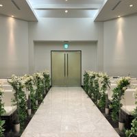 チャペル正面から振り返った時の視点