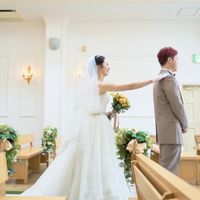 ファーストミートで新郎新婦がご対面