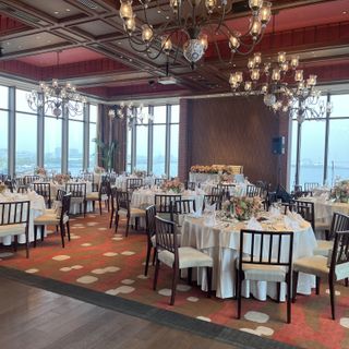 THE GRAND ORIENTAL MINATOMIRAI(グランドオリエンタル みなとみらい)のクチコミ 披露宴会場の写真(1枚目)